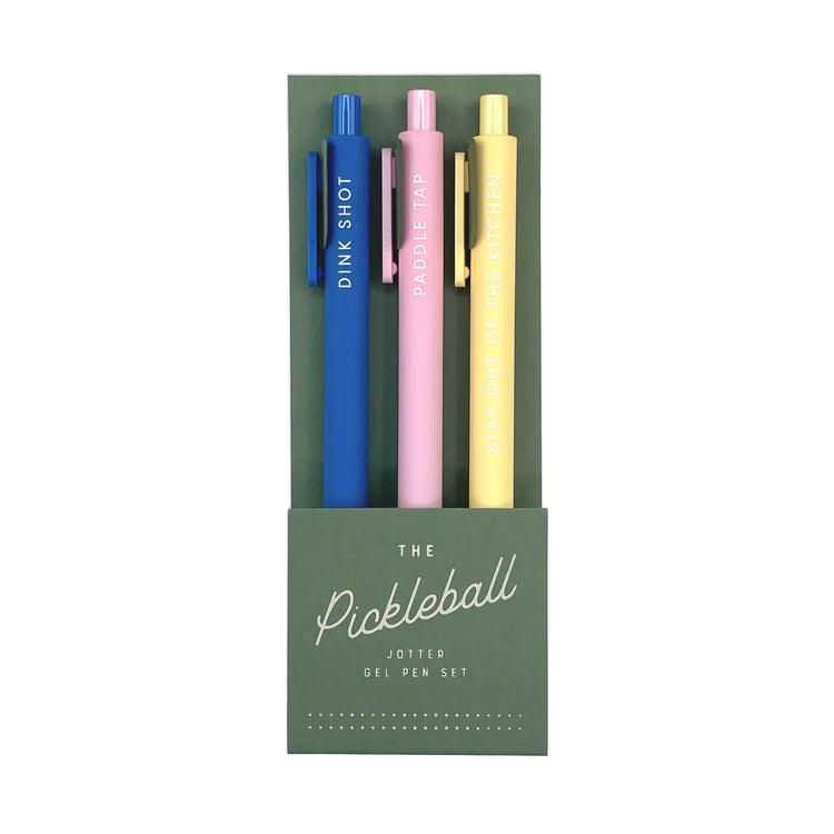 Pickleball Jotter Gel Pen: Set of 3