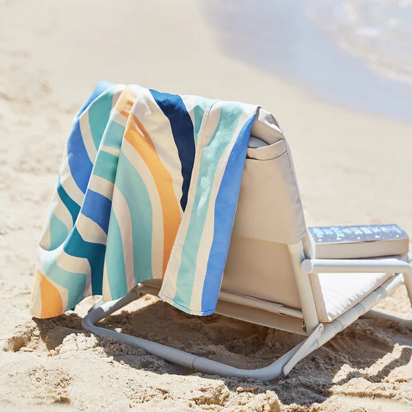 Groovy Dunes Quick Dry Beach Towel