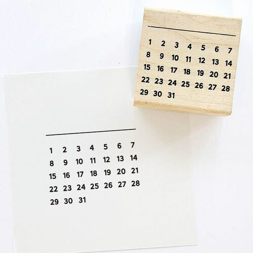 Calendar Journal Stamp