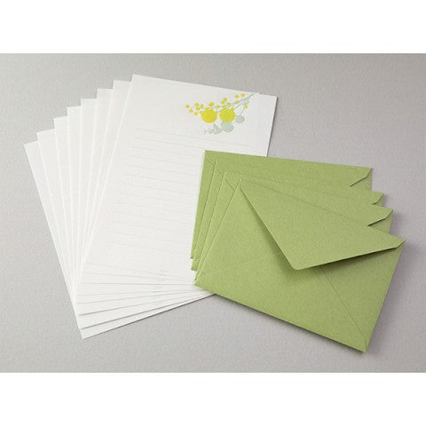 Yellow Bouquet Letter Writing Set
