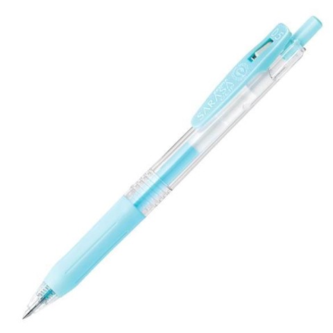 Milk Blue Sarasa Clip Gel Pen