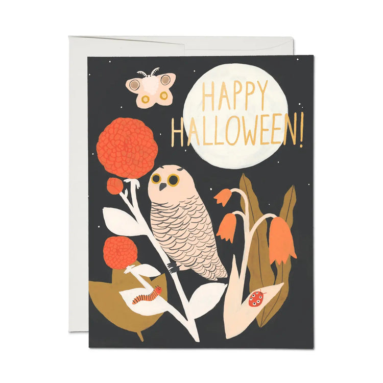 Spooky Night Halloween Greeting Card