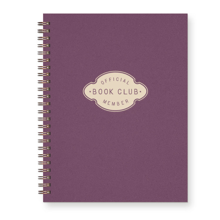 Book Club Member Journal: Lined Notebook