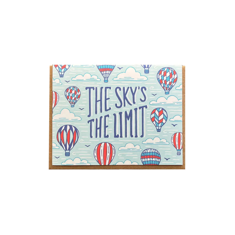 Sky's the Limit Greeting Card