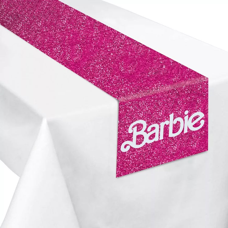 Glitter Barbie Table Runner