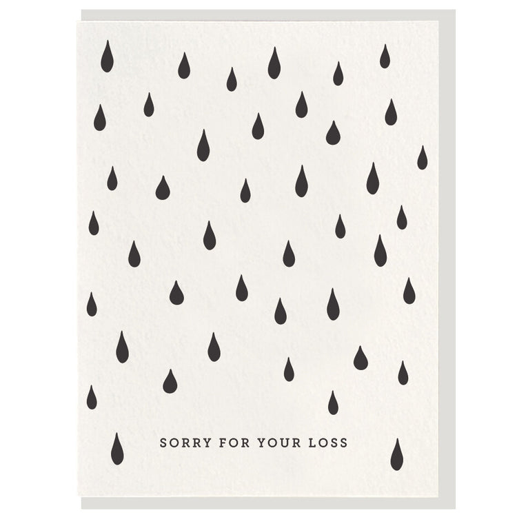 Sorry For Your Loss Greeting Card