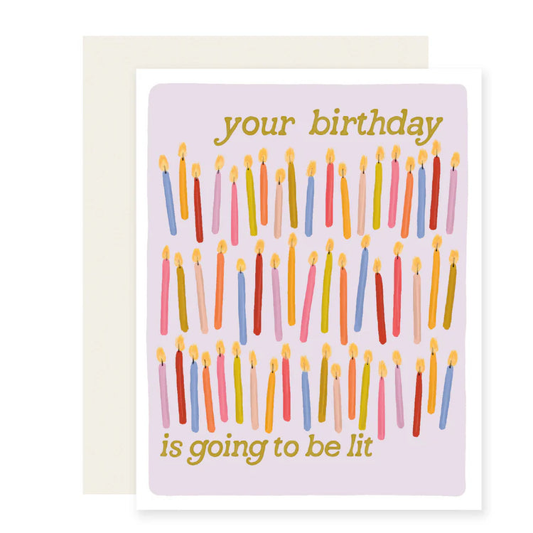 Lit - Birthday Card