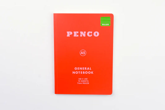 Penco Soft Cover General Notebook Ruled A5