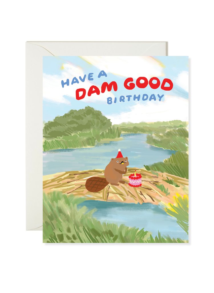 Dam Good Birthday Card