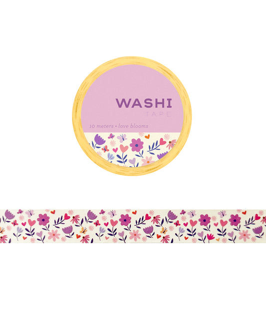 Love Blooms Washi Tape
