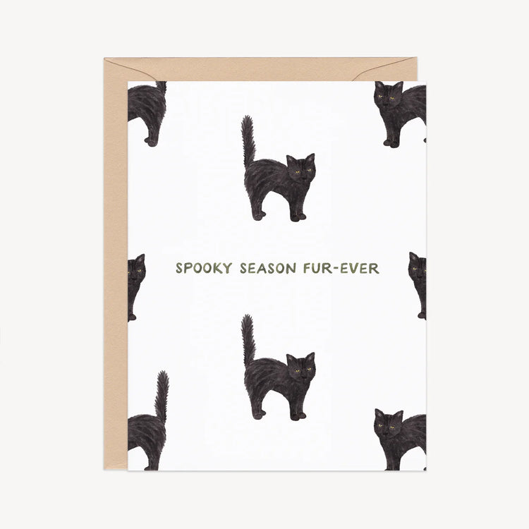 Spooky Season Fur-Ever Card