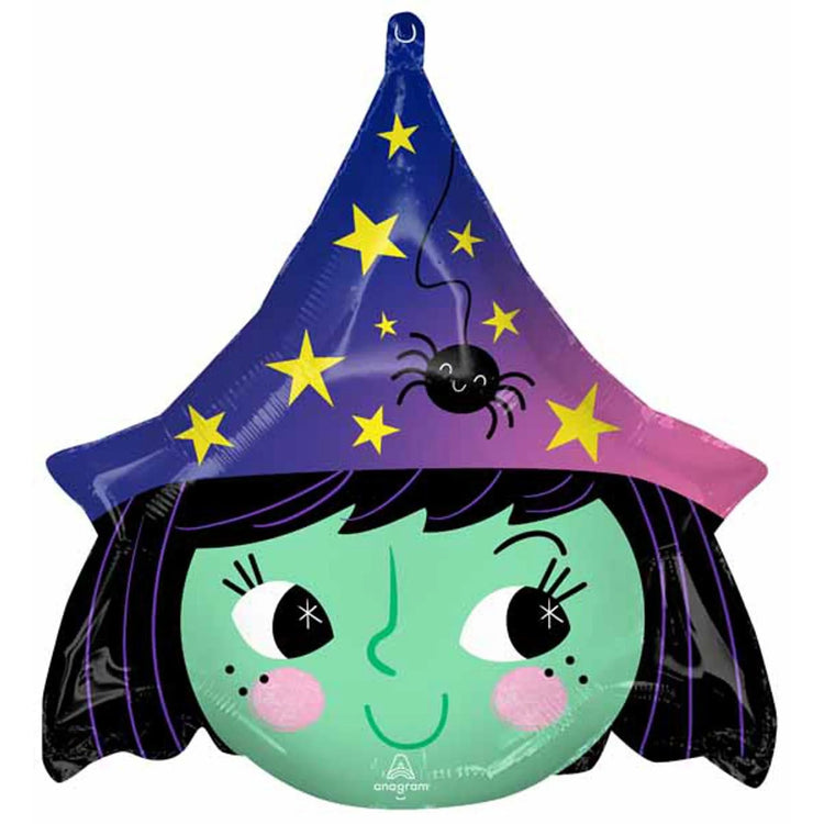 Halloween Witch Foil Balloon