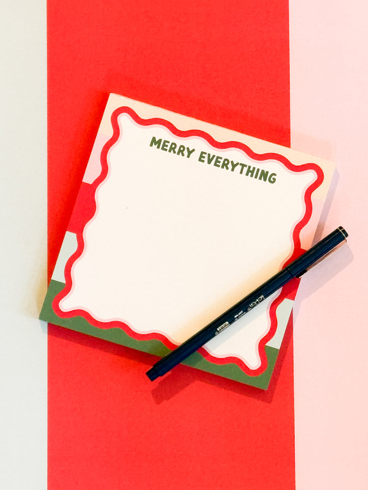 Merry Everything Notepad