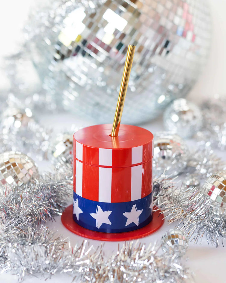 Hats Off to the USA Sipper