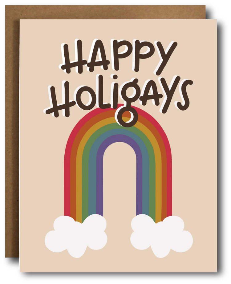 Happy Holigays Greeting Card