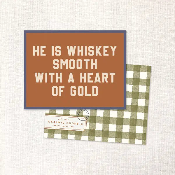 Whisky Smooth Greeting Card