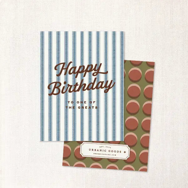 Birthday Greats Card