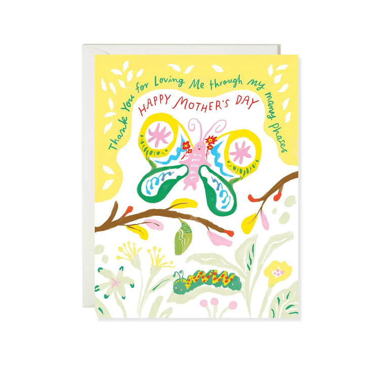 Butterfly Phases Mother's Day Card