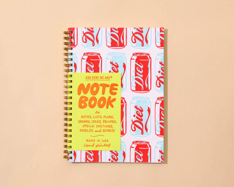 And Here We Are A5 Notebook