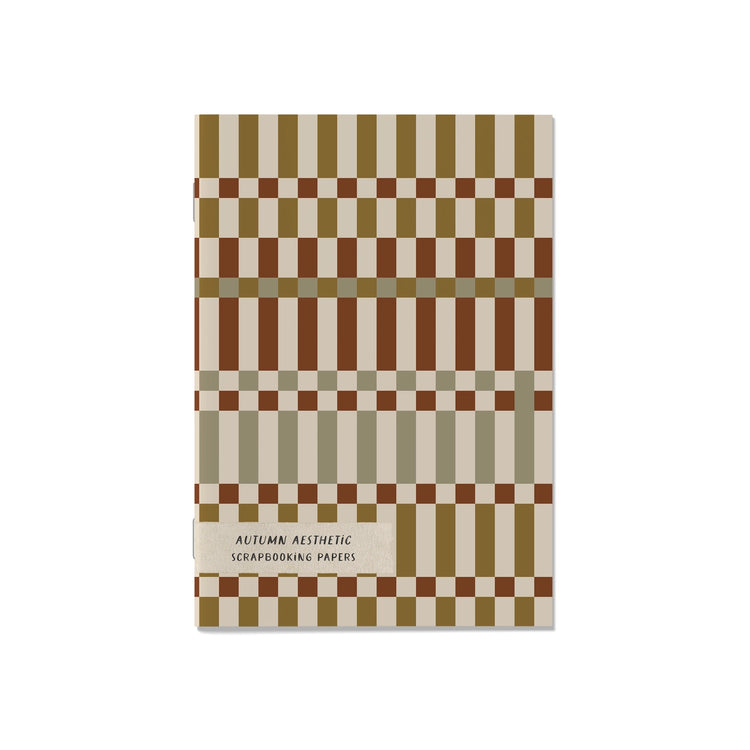 Autumn Aesthetic Scrapbooking Paper Booklet