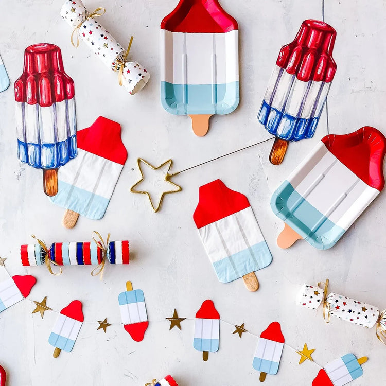 Rocket Pop Shaped Napkin