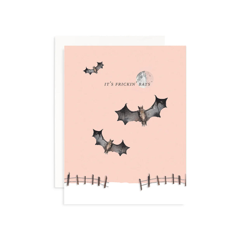 It's Frickin' Bats Halloween Card