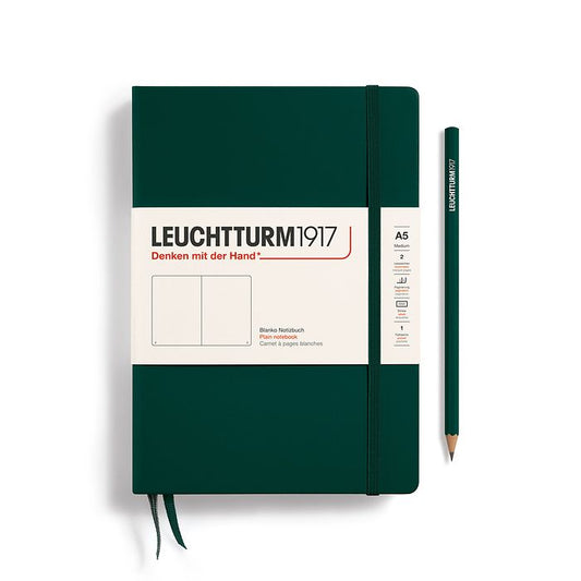 Forest Green Medium Hardcover Notebook (A5)