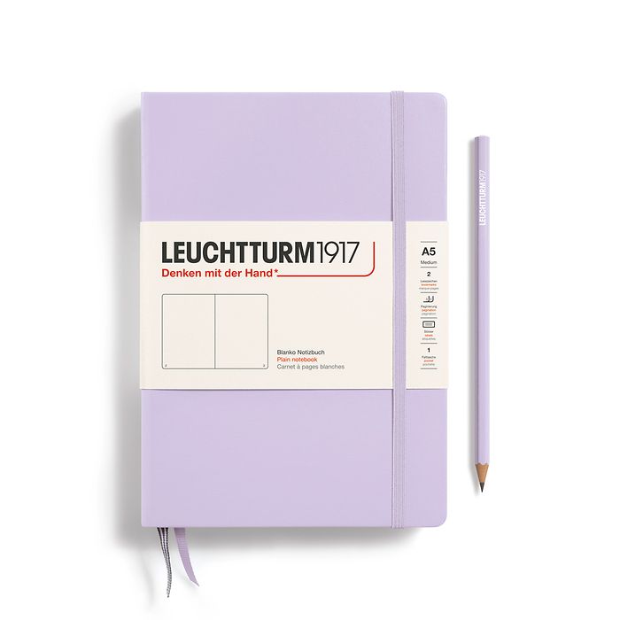 Lilac Medium Hardcover Notebook (A5)