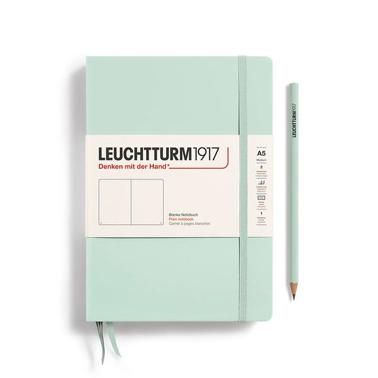 Mint Medium Hardcover Notebook (A5)