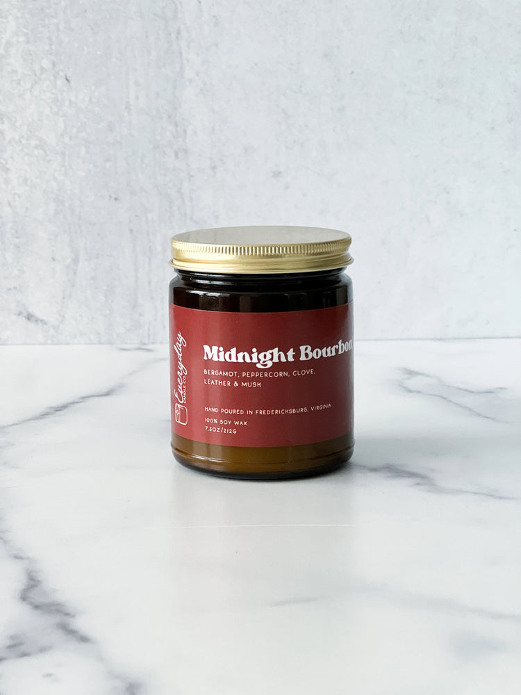 Midnight Bourbon Candle