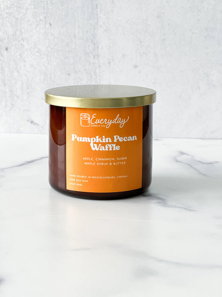 Pumpkin Pecan Waffle 17oz 3-Wick Candle