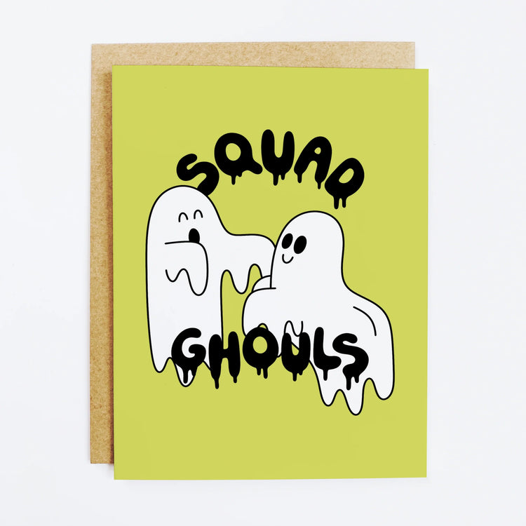 Squad Ghouls Greeting Card