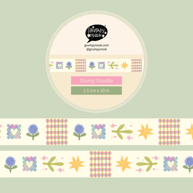 Stamp Doodle Washi Tape