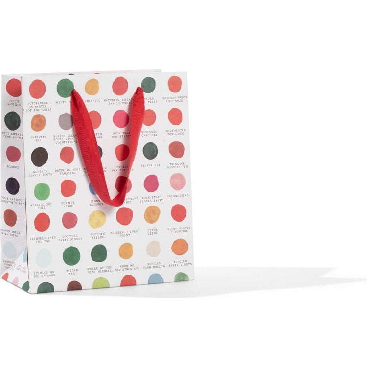 Holiday Color Palette Gift Bag