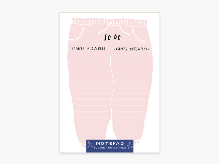 Pants To-do Notepad
