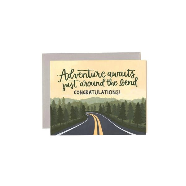 Adventure Road Graduation Card