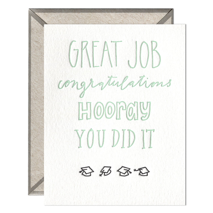 Congrats Graduate - Graduation card