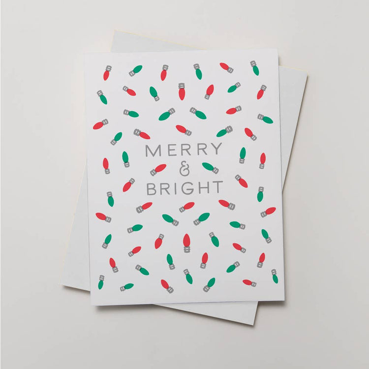 Merry & Bright Greeting Card
