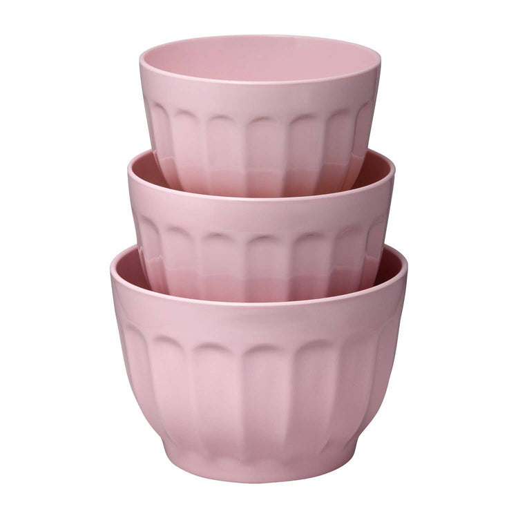 Pink Melamine Mixing Bowl