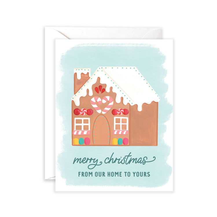 Gingerbread Home Card