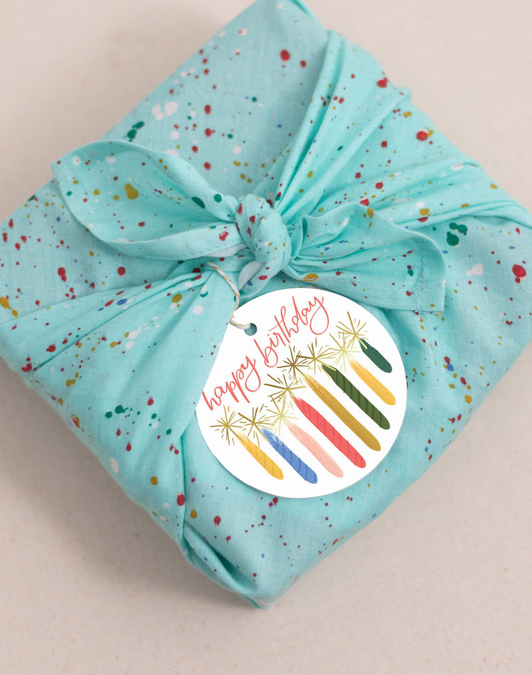 Birthday Candle Gift Tags