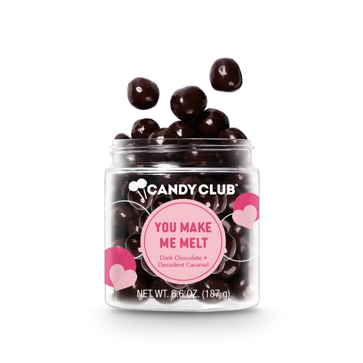 You Make Me Melt Dark Chocolate Caramels
