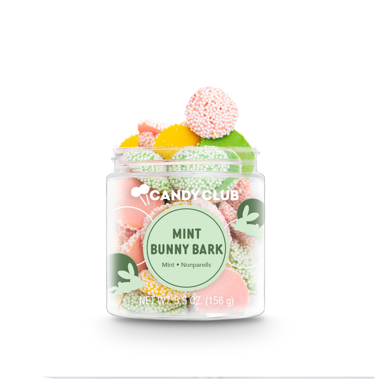 Mint Bunny Bark Candy