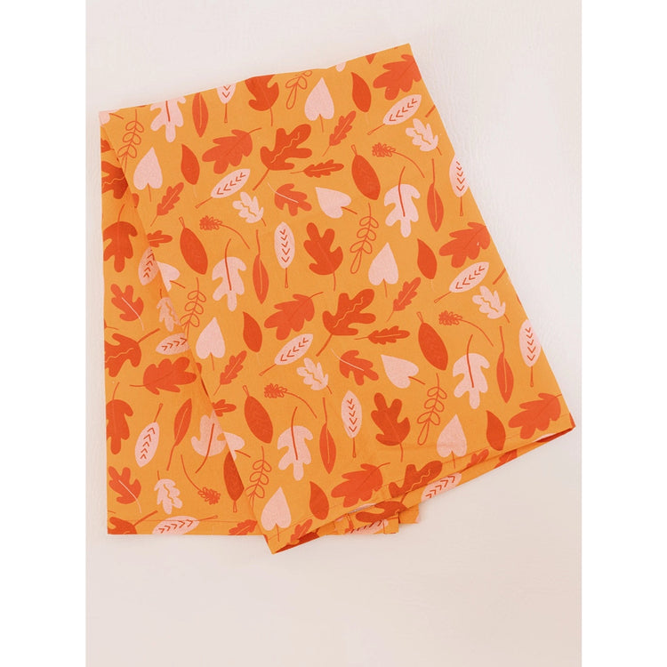 Full Pattern Leaves Flour Sack Towel