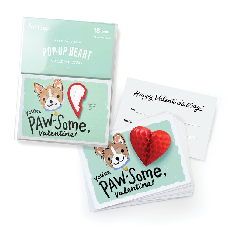 Puppy Pop-up Valentines