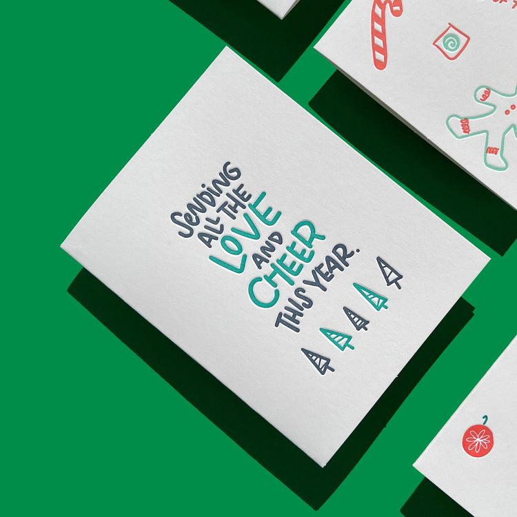 Love and Cheer Greeting Card