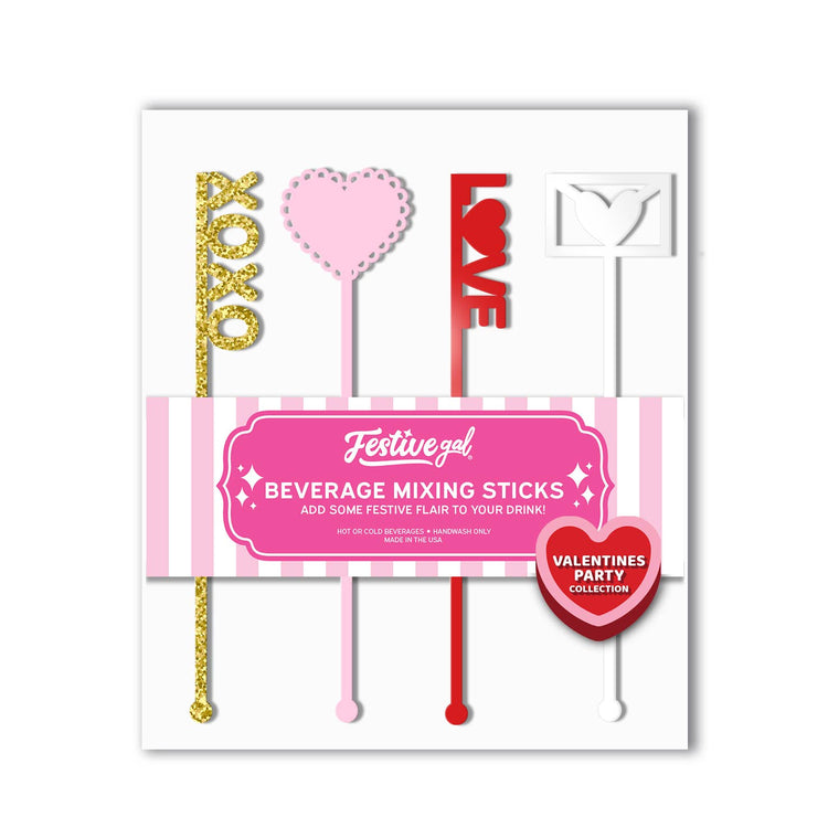 Valentines Drink Stirrers