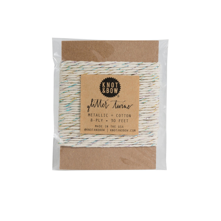 Prism Natural Glitter Twine