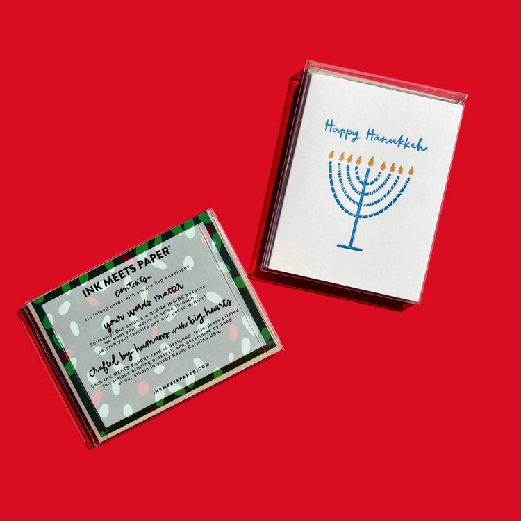 Happy Hanukkah Greeting Card