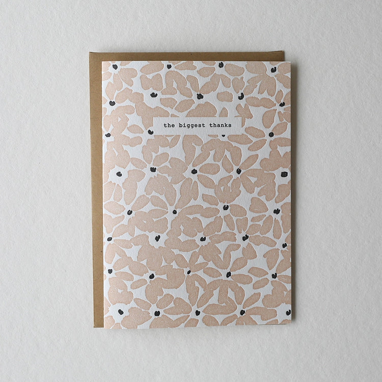 Biggest Thanks Card